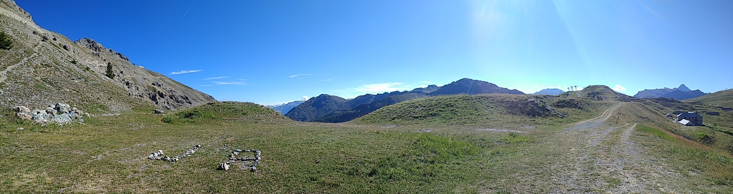 Panoramica dal Monte Le Janus